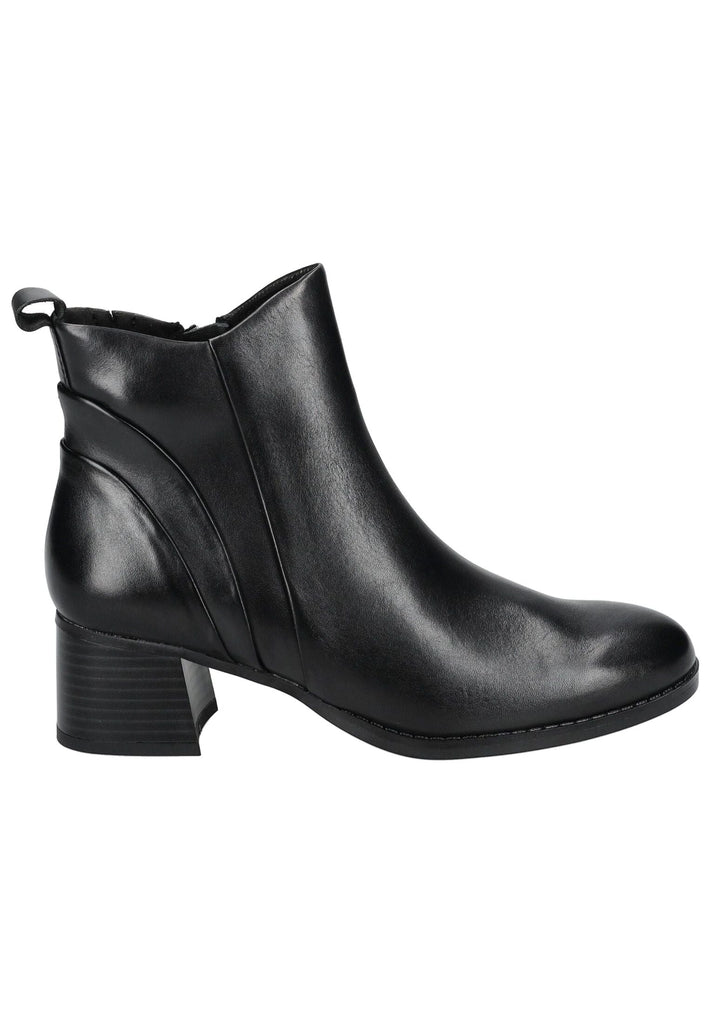 Marco Tozzi Stiefelette Leder Schwarz