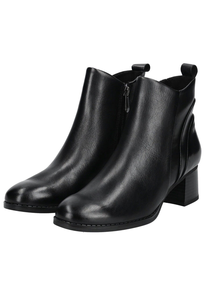 Marco Tozzi Stiefelette Leder Schwarz