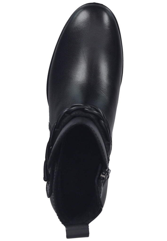 Marco Tozzi Stiefelette Leder Schwarz