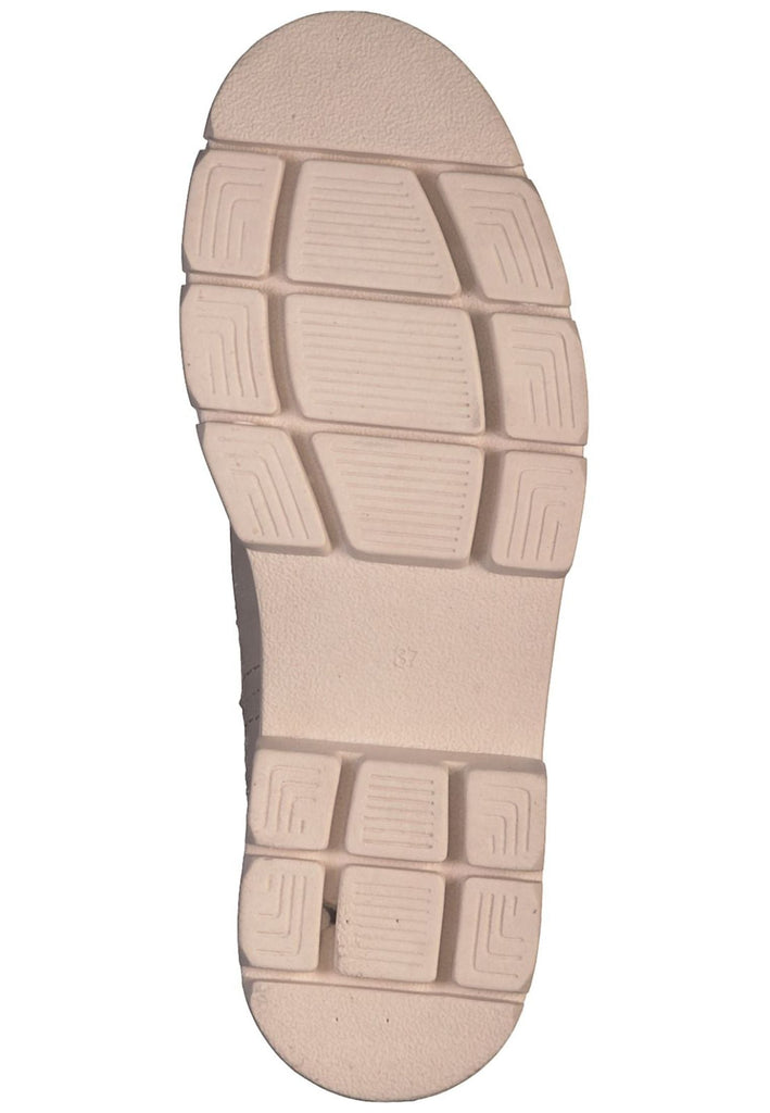 Marco Tozzi Stiefelette Leder/Textil Cream