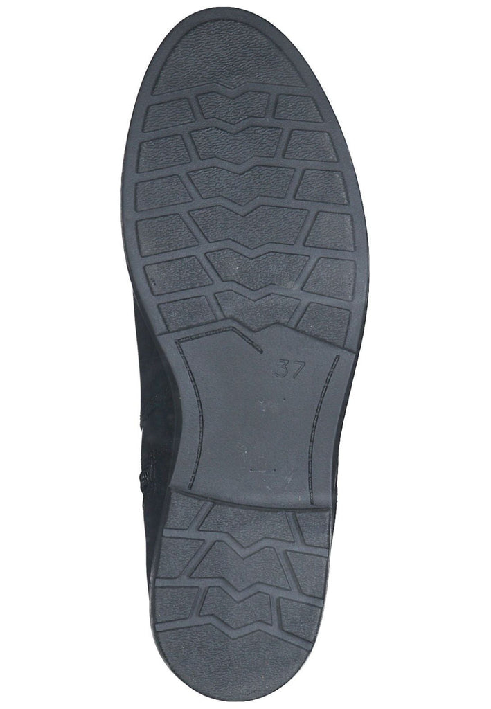 Marco Tozzi Stiefelette Leder/Textil Schwarz