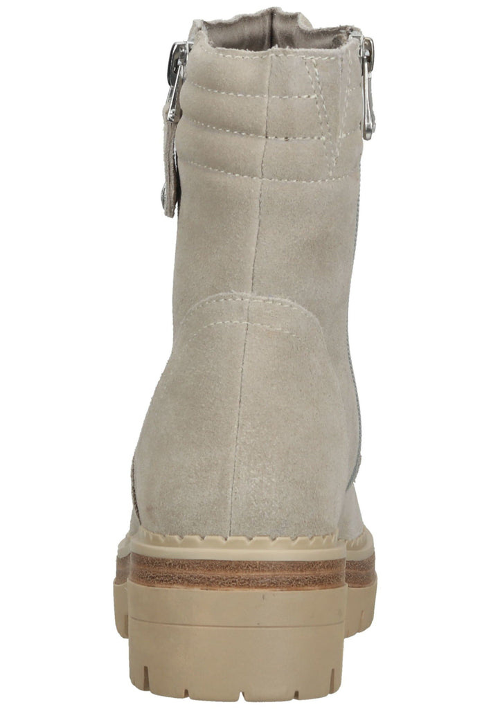 Marco Tozzi Stiefelette Leder Weiß Warmfutter