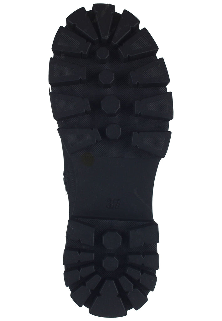 Marco Tozzi Stiefelette Lederimitat Schwarz