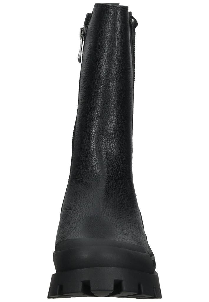 Marco Tozzi Stiefelette Lederimitat Schwarz