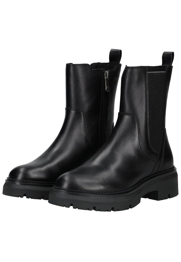 Marco Tozzi Stiefelette Nappaleder Schwarz