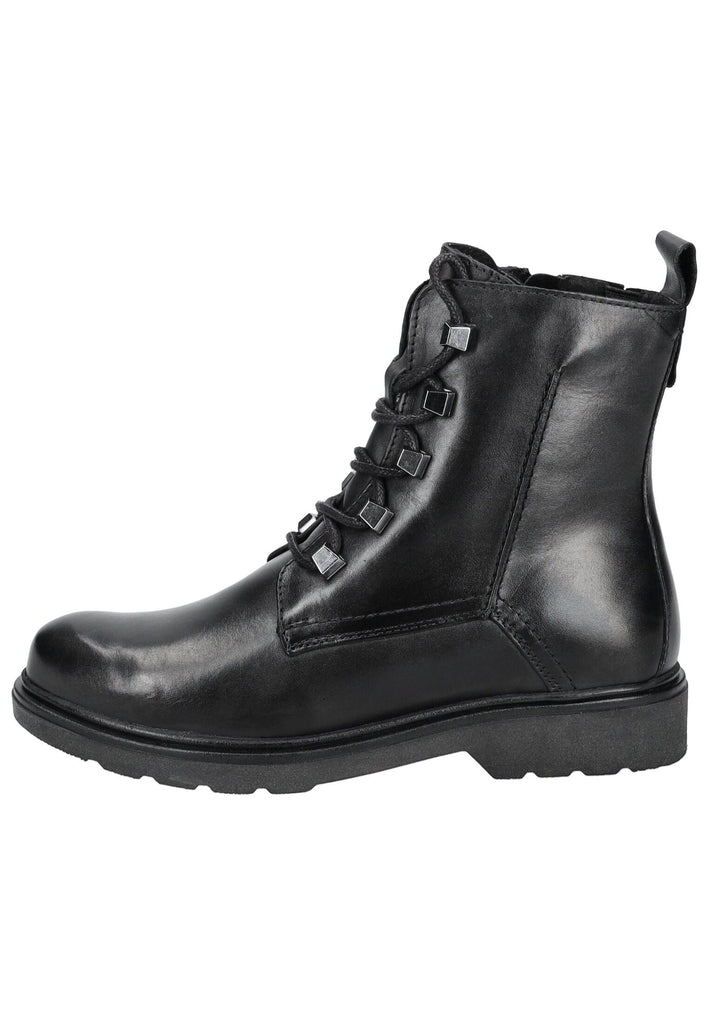 Stiefeletten Marco Tozzi Stiefelette Leder Schwarz