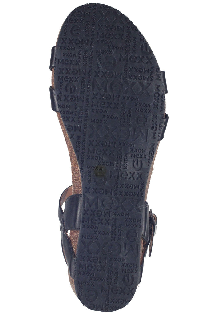 Mexx Sandalen Leder Schwarz