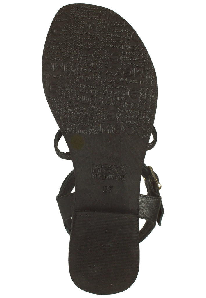 Mexx Sandalen Leder Schwarz