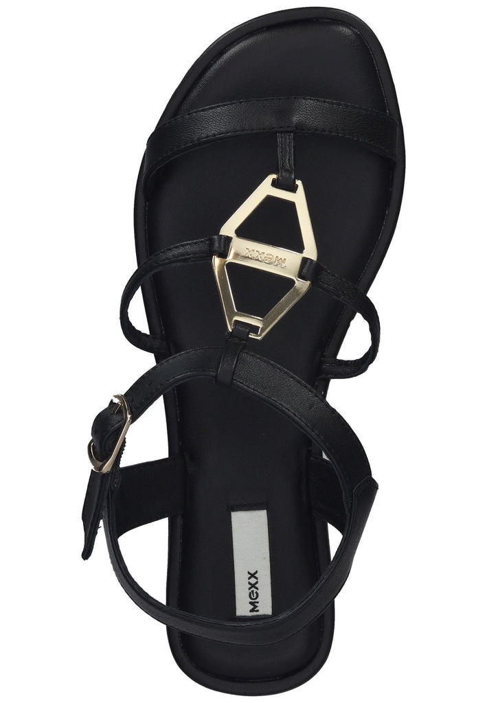 Mexx Sandalen Leder Schwarz