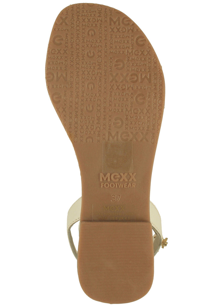 Mexx Sandalen Leder Weiß