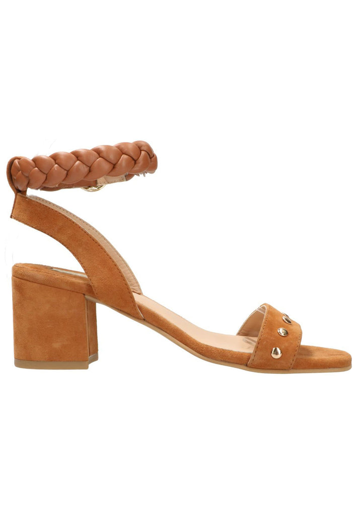 Mexx Sandalen Veloursleder Cognac