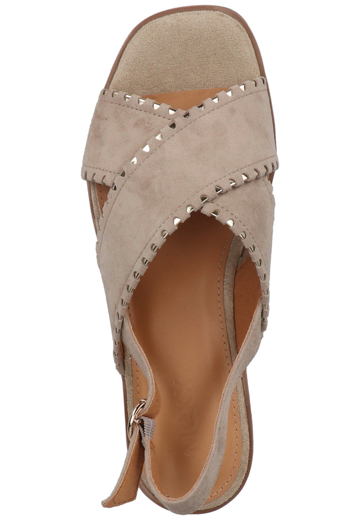 Mexx Sandalen Veloursleder Sand