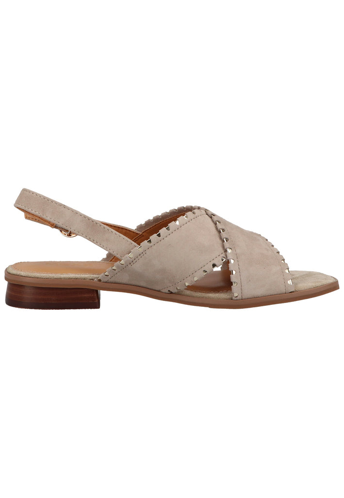 Mexx Sandalen Veloursleder Sand