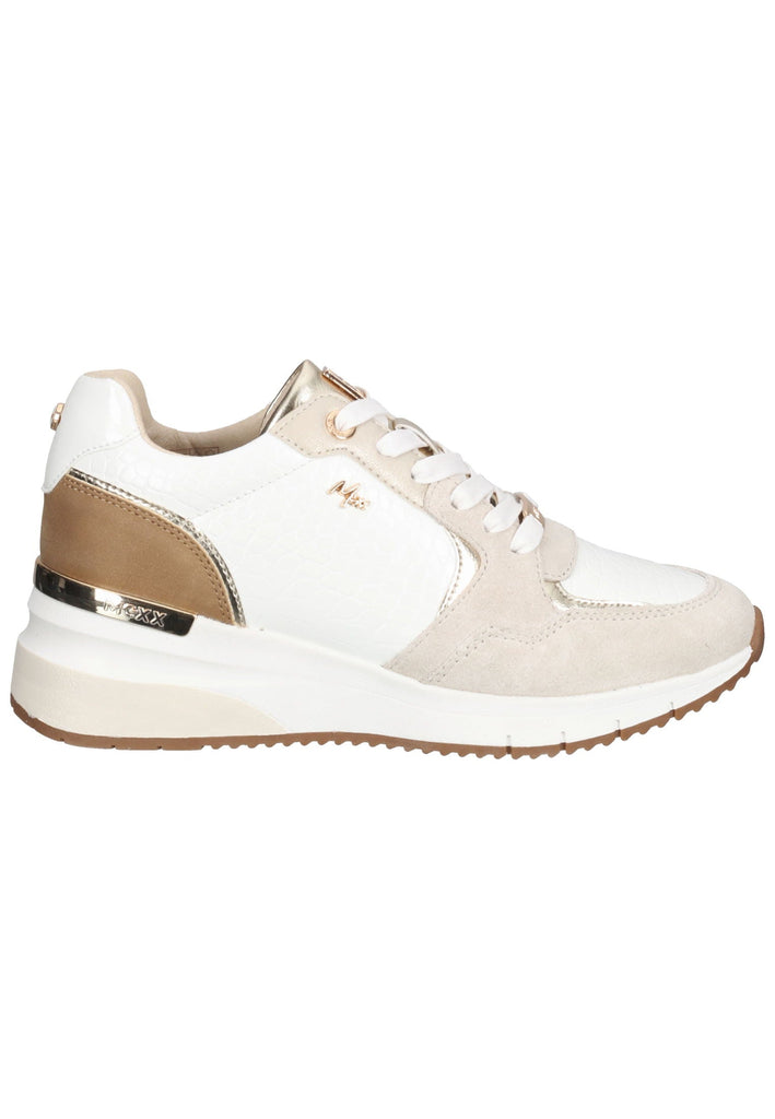 Mexx Sneaker Leder/Synthetik Weiß/Grau