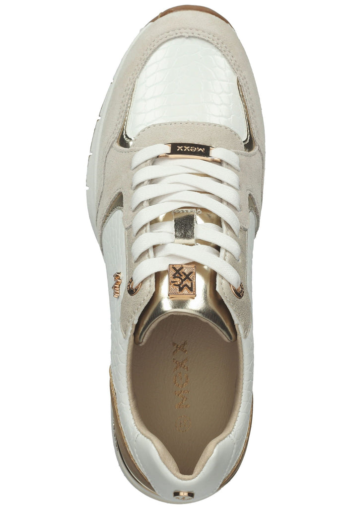 Mexx Sneaker Leder/Synthetik Weiß/Grau