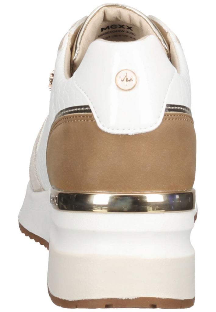 Mexx Sneaker Leder/Synthetik Weiß/Grau