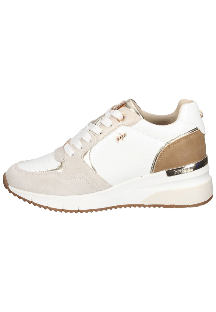 Mexx Sneaker Leder/Synthetik Weiß/Grau