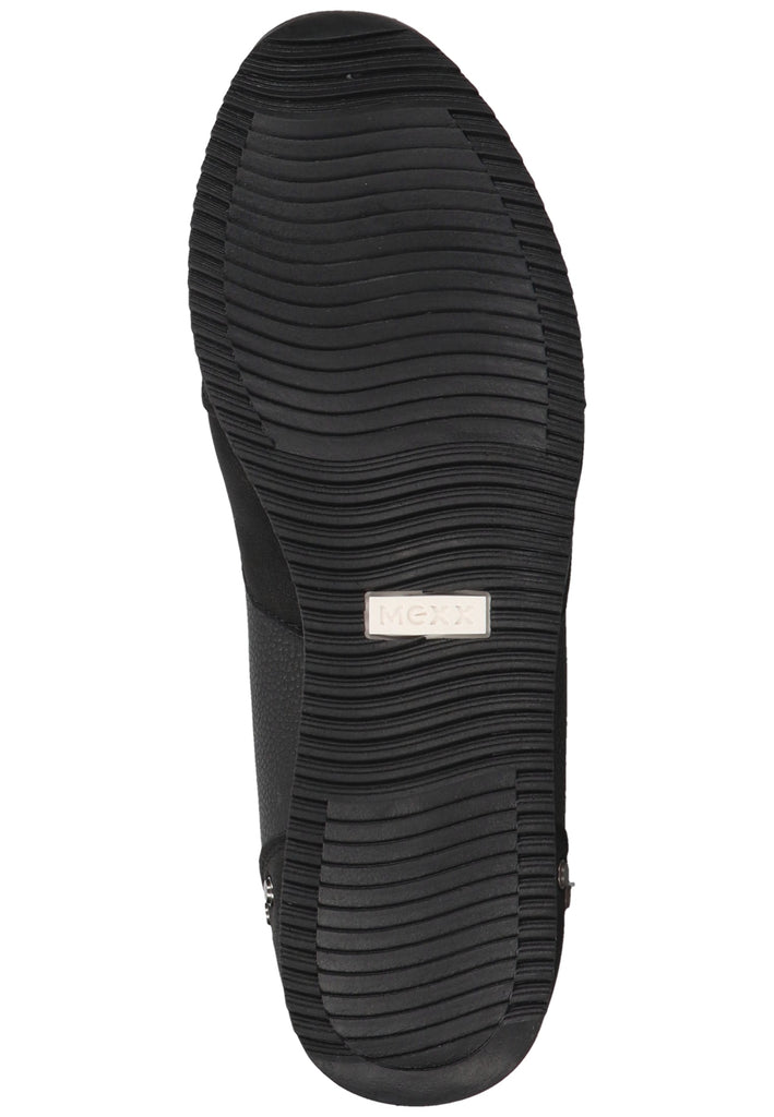 Mexx Sneaker Lederimitat Schwarz