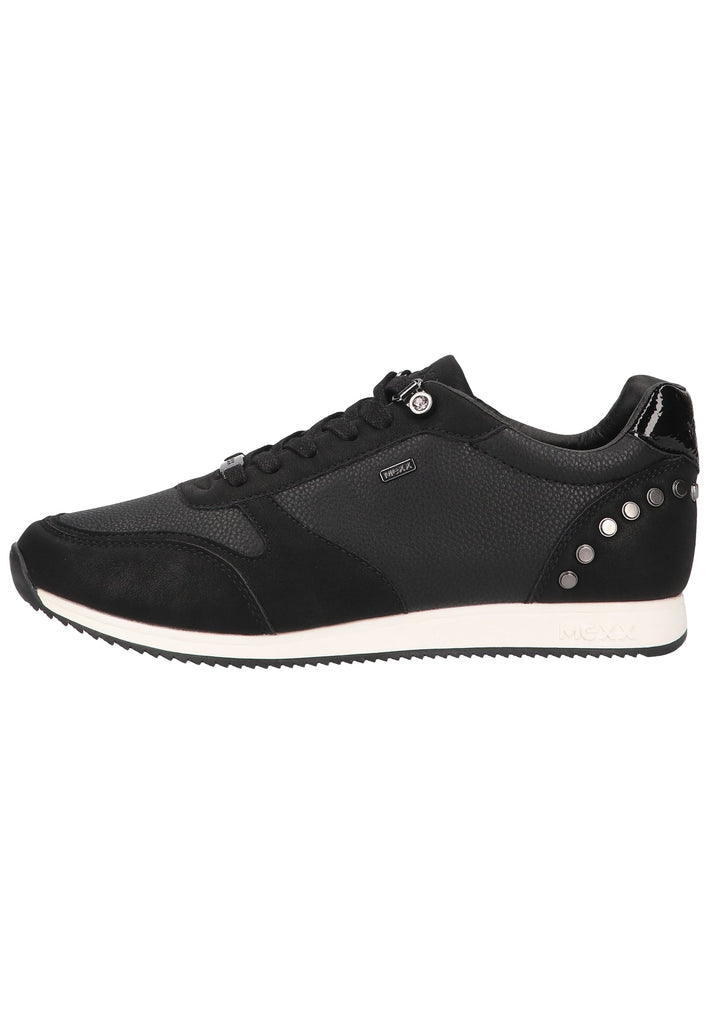Mexx Sneaker Lederimitat Schwarz