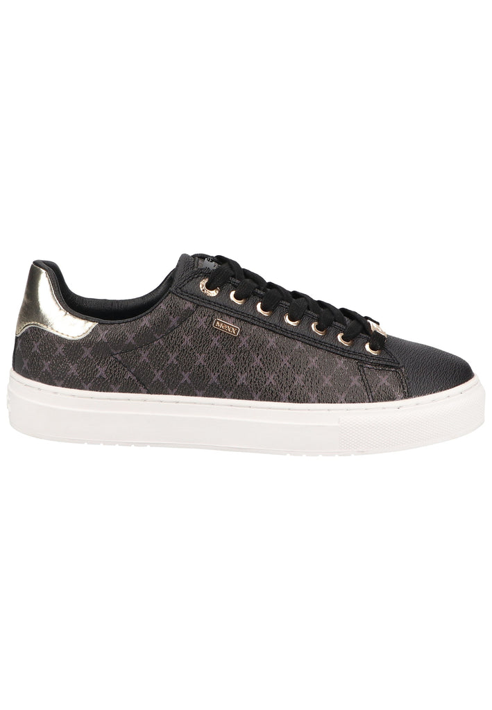 Mexx Sneaker Lederimitat Schwarz