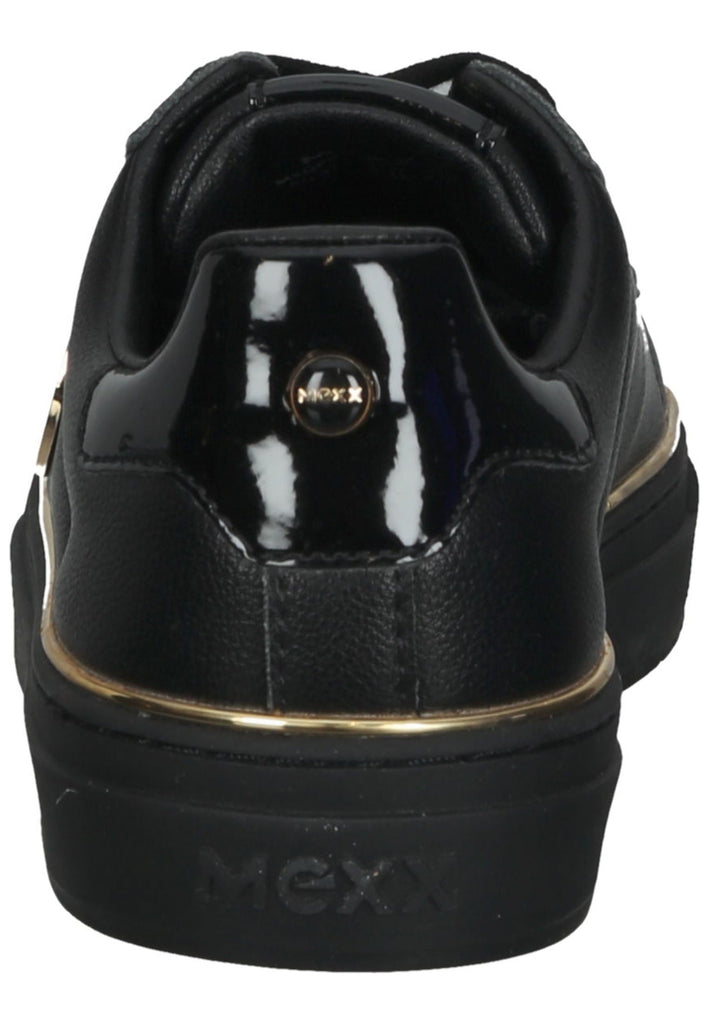 Mexx Sneaker Lederimitat Schwarz