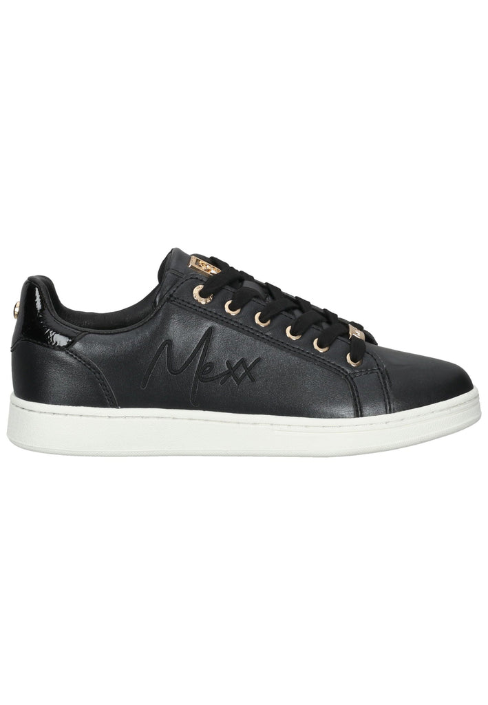 Mexx Sneaker Lederimitat Schwarz