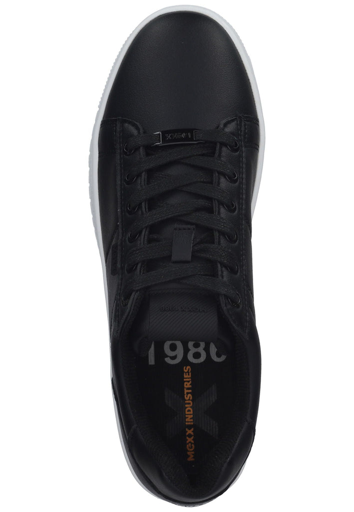 Mexx Sneaker Lederimitat Schwarz