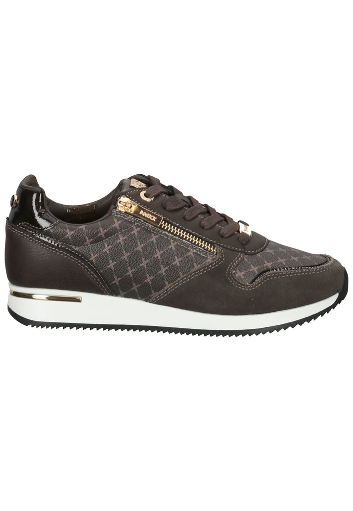 Mexx Sneaker Lederimitat/Textil Dunkelbraun