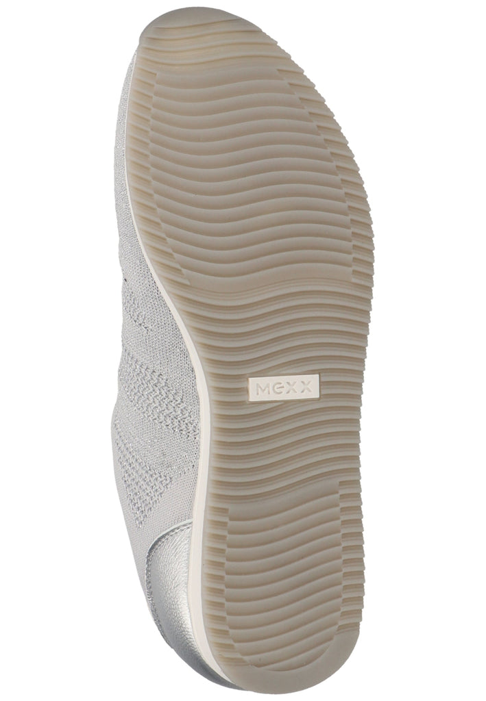 Mexx Sneaker Lederimitat/Textil Hellgrau