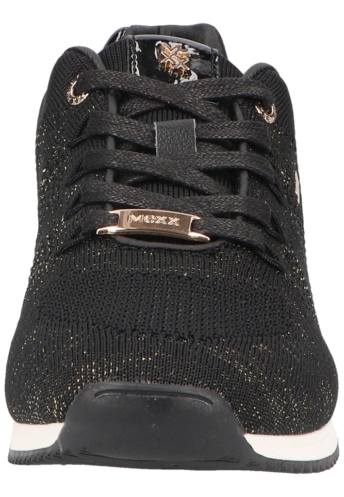 Mexx Sneaker Lederimitat/Textil Schwarz