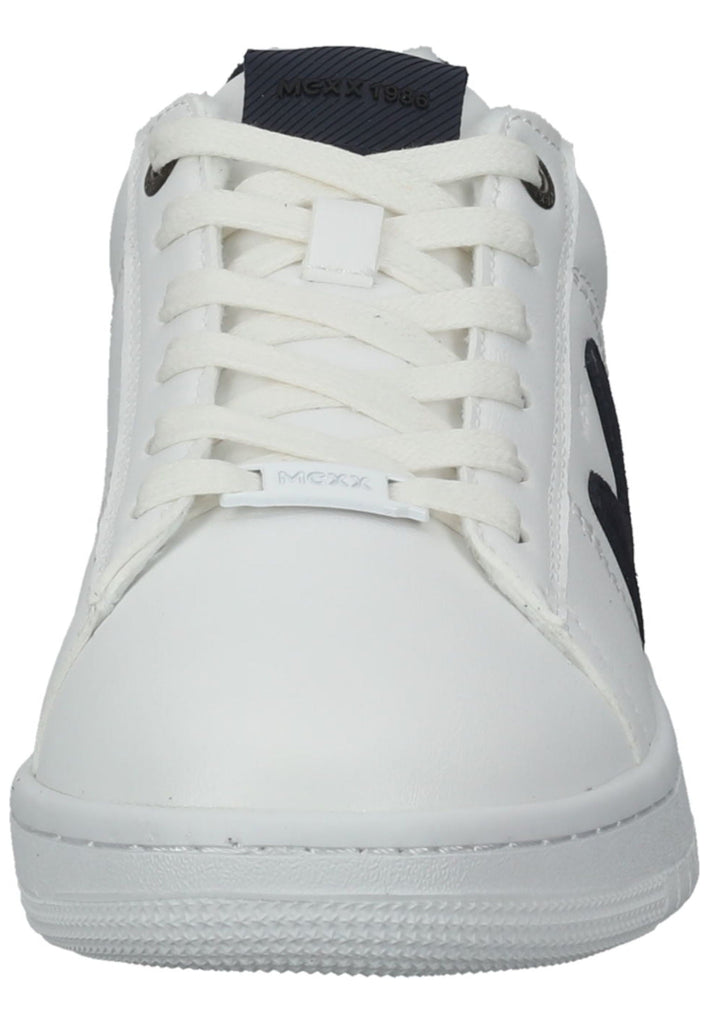 Mexx Sneaker Lederimitat Weiß/Blau