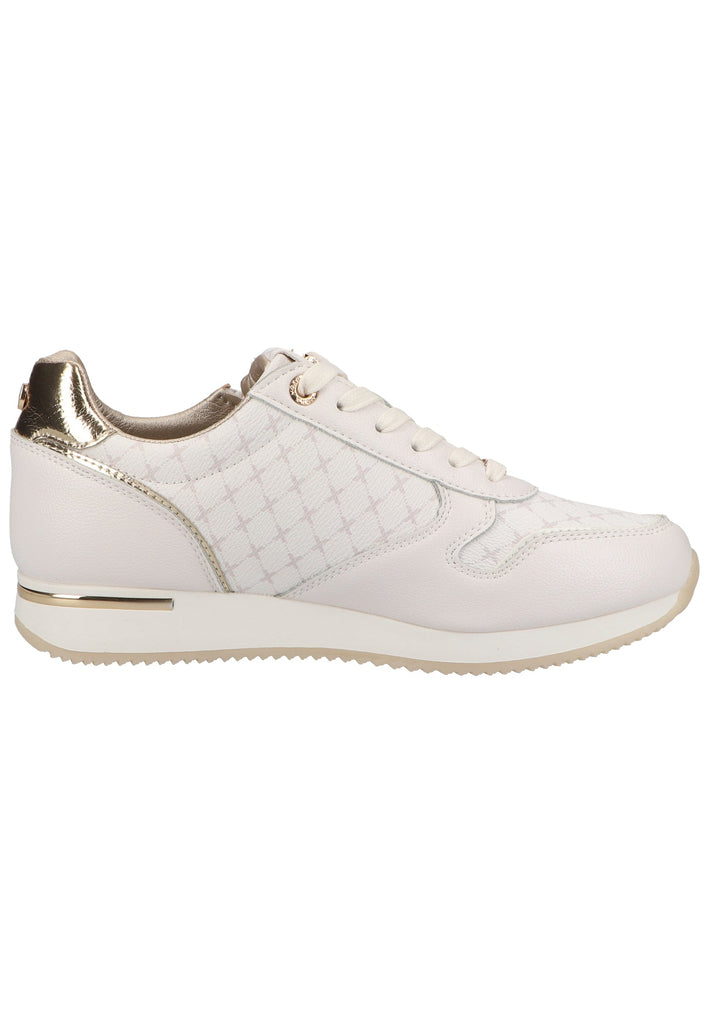 Mexx Sneaker Lederimitat Weiß/Gold