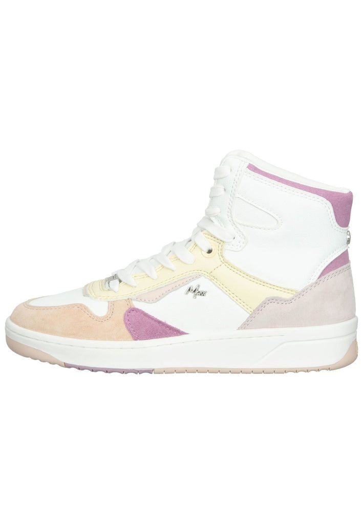 Mexx Sneaker Lederimitat Weiß kombi
