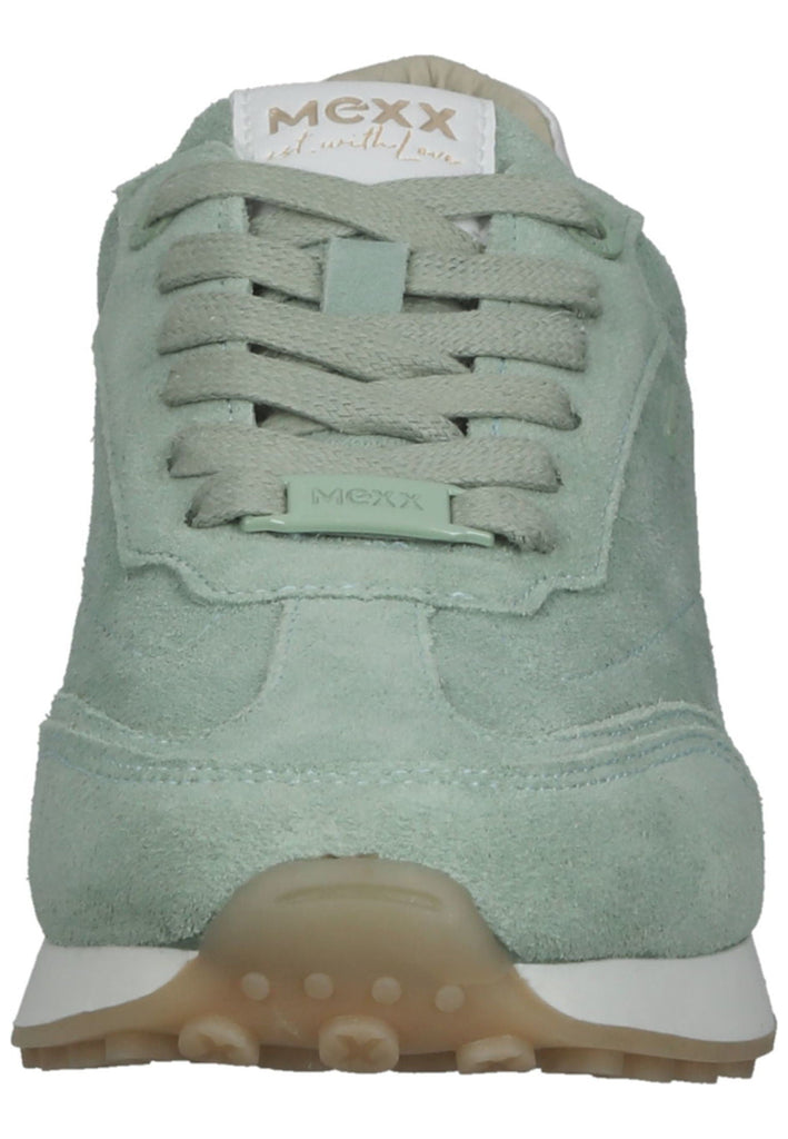 Mexx Sneaker Veloursleder mint