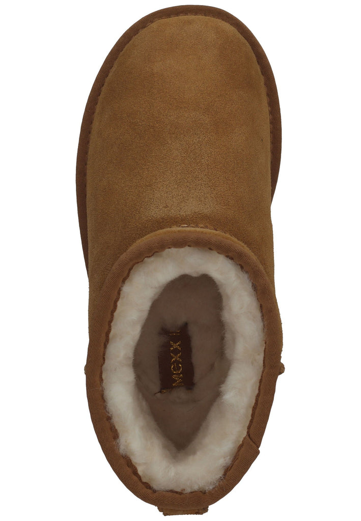 Mexx Stiefelette Leder Chestnut Warmfutter