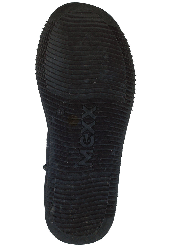 Mexx Stiefelette Leder Schwarz Warmfutter