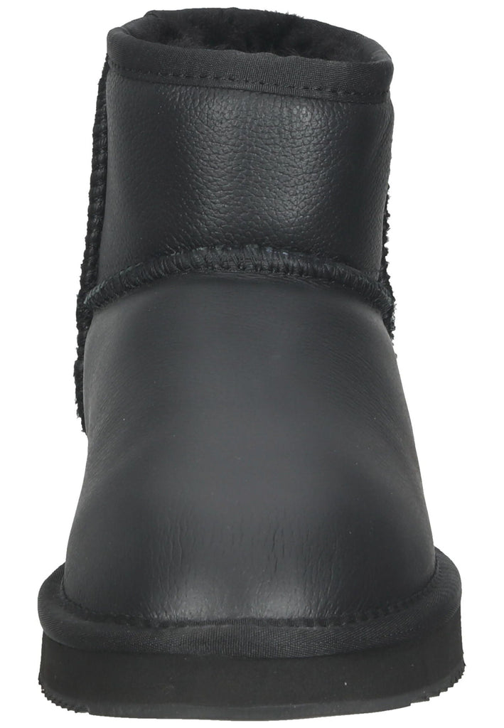Mexx Stiefelette Leder Schwarz Warmfutter