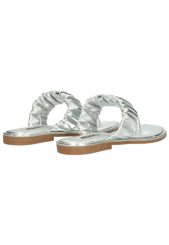 Mexx Zehensteg Leder Silber