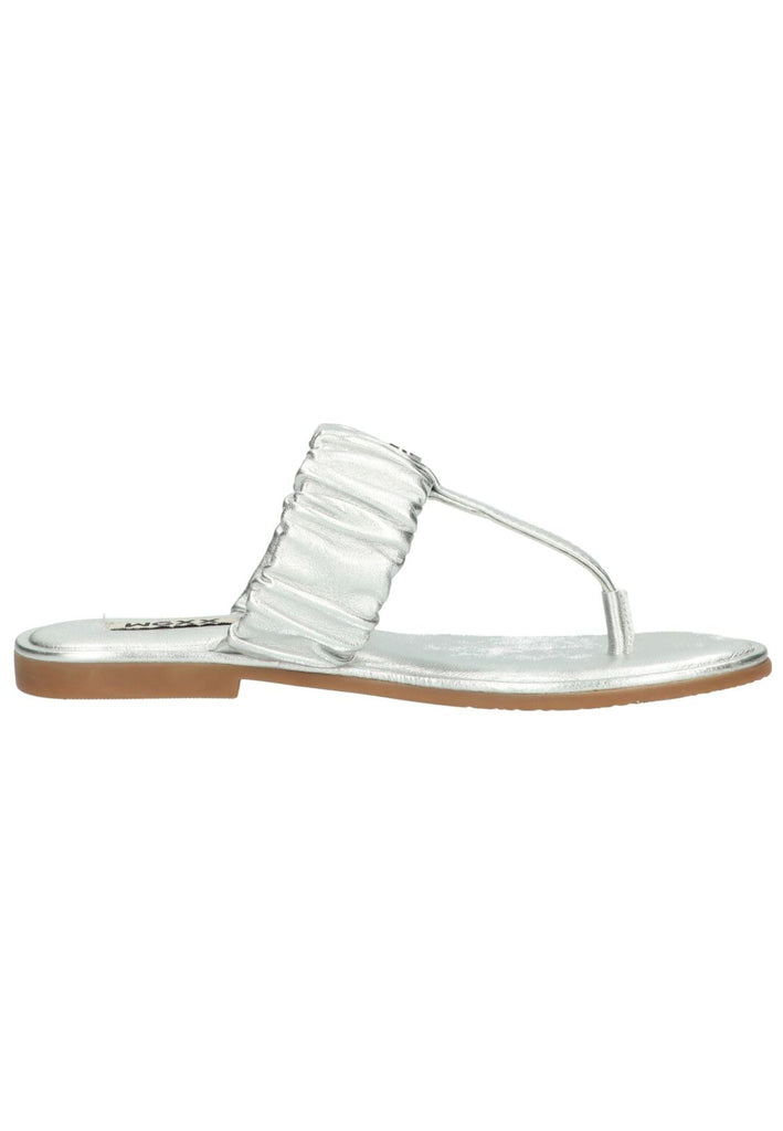 Mexx Zehensteg Leder Silber