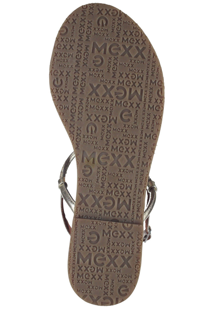 Mexx Zehensteg Leder/Synthetik Gold