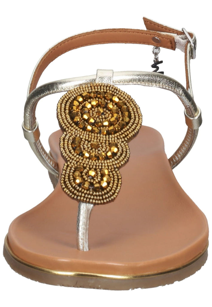 Mexx Zehensteg Leder/Synthetik Gold