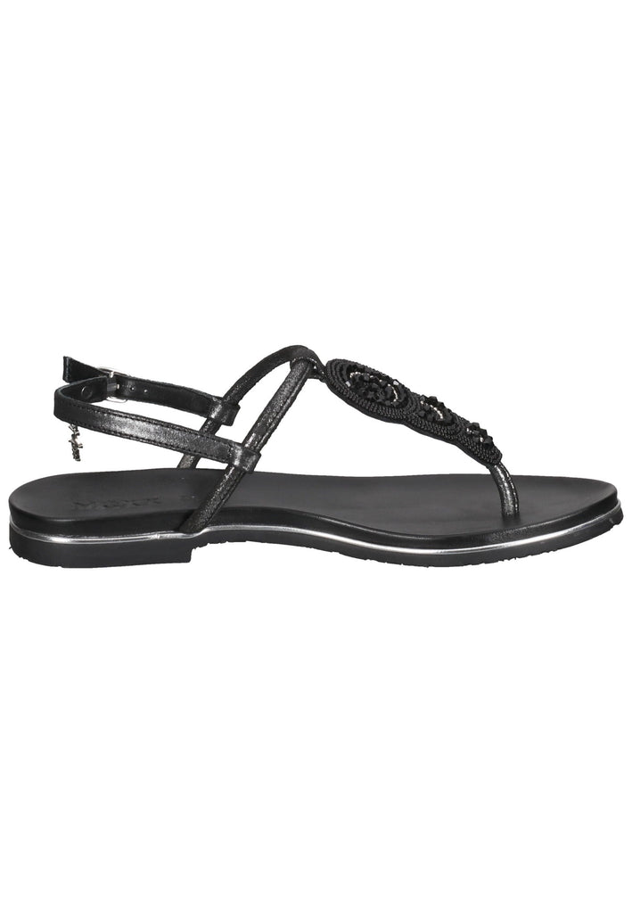 Mexx Zehensteg Lederimitat/Textil Schwarz