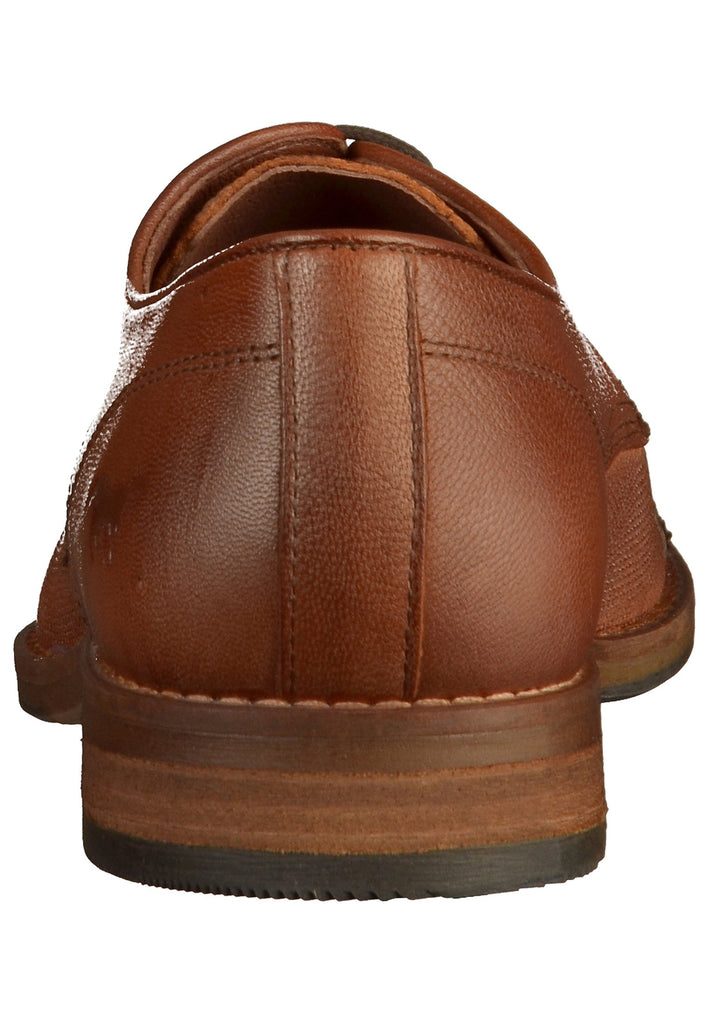 Mustang Businessschuhe Leder Kastanie