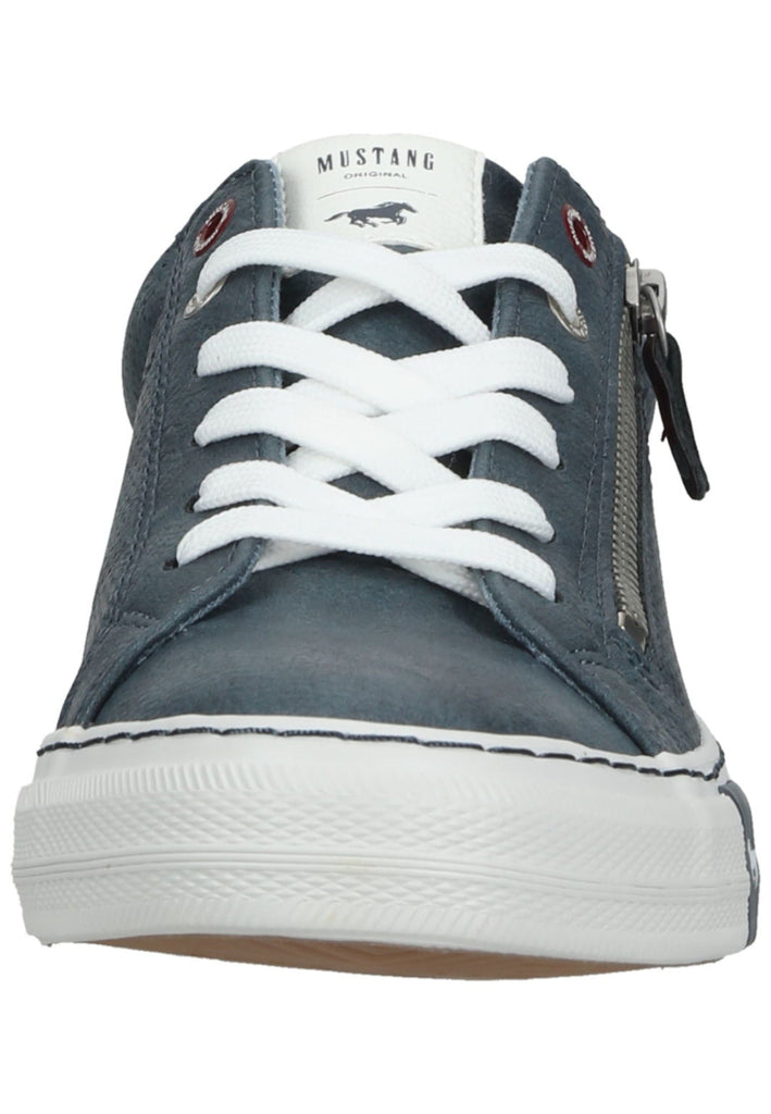 Mustang Halbschuhe Lederimitat Blau