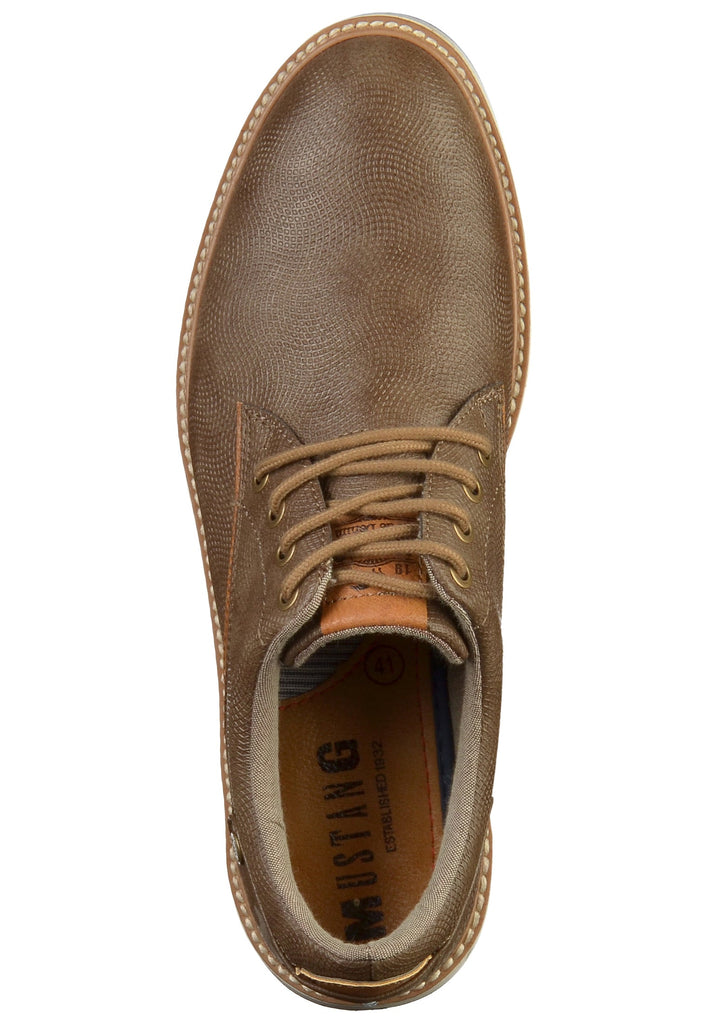 Mustang Halbschuhe Lederimitat Braun
