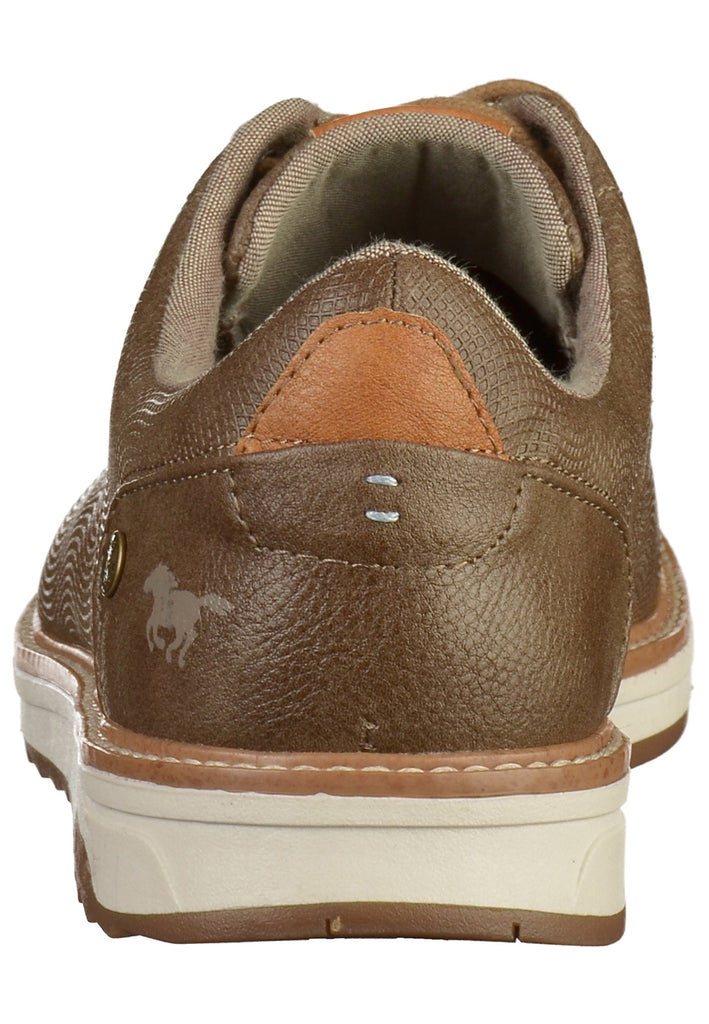 Mustang Halbschuhe Lederimitat Braun