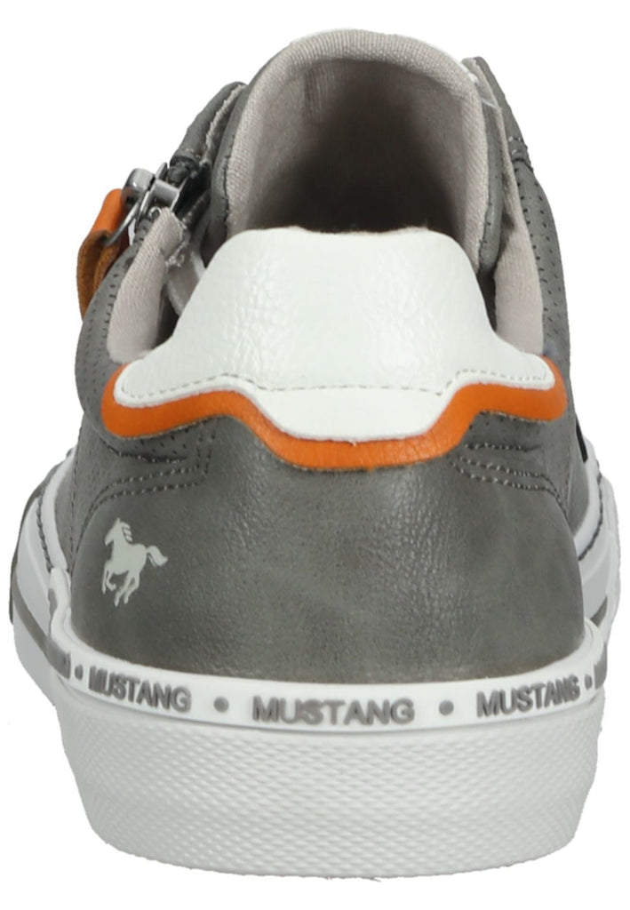Mustang Halbschuhe Lederimitat Grau