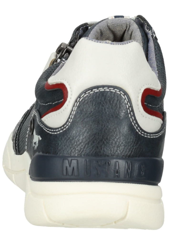 Mustang Halbschuhe Lederimitat Navy