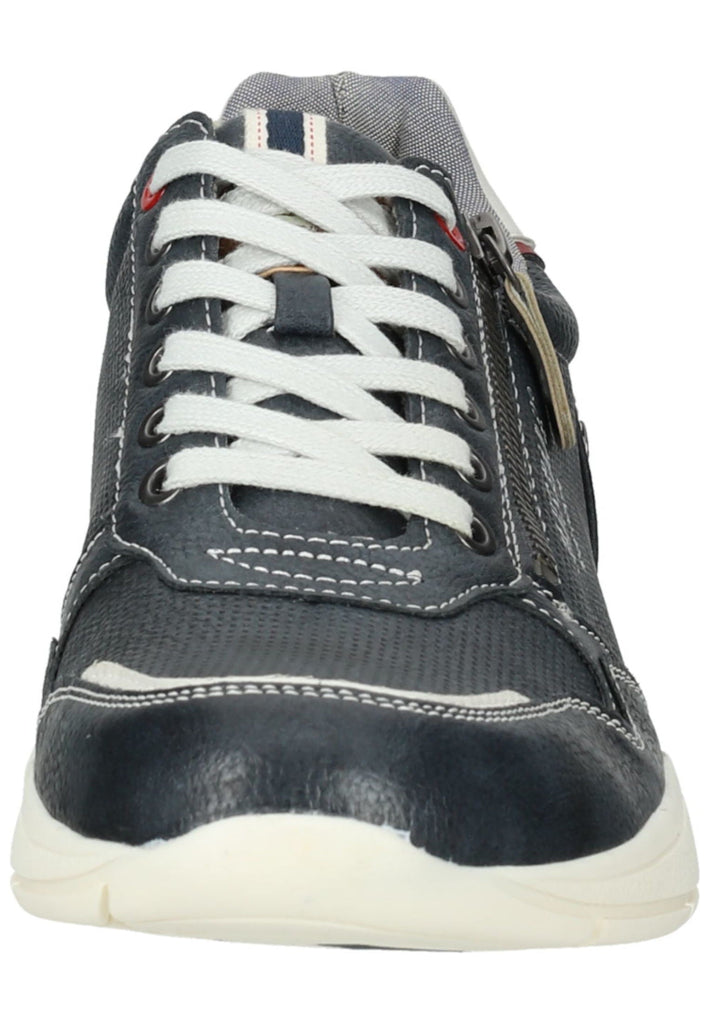 Mustang Halbschuhe Lederimitat Navy