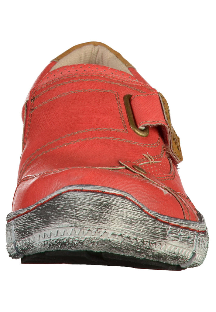Mustang Halbschuhe Lederimitat Rot